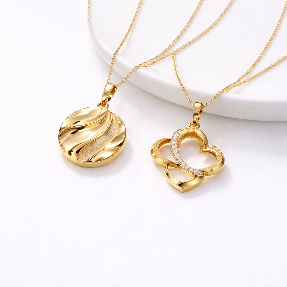 Кулоны из золота