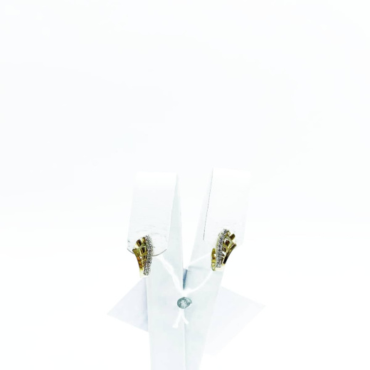 Серьги из золота 750 пробы
